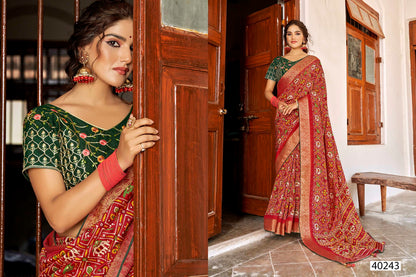 Malai Silk 3 5D Designer Silk Sarees Exporter India