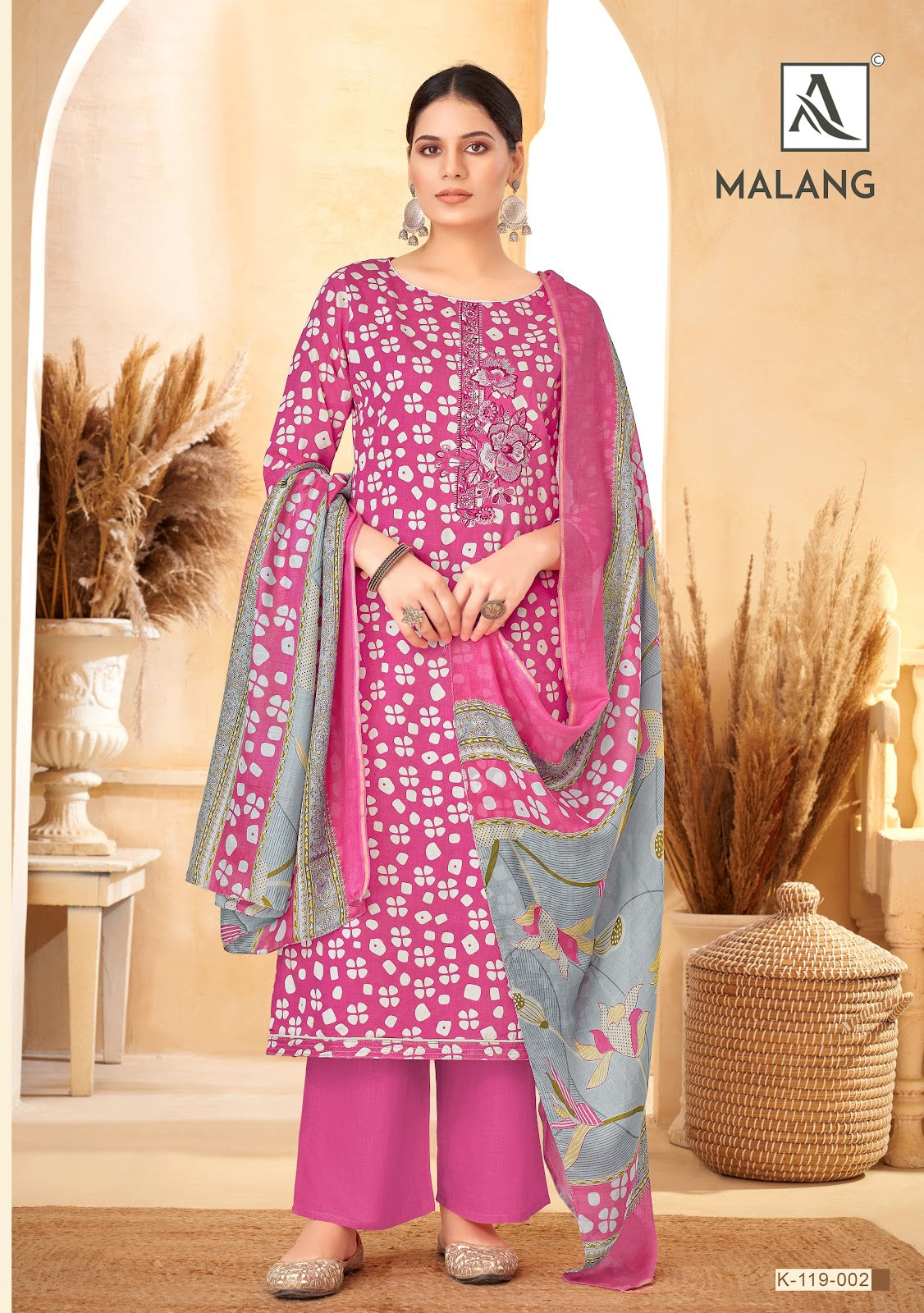Malang Alok Zam Karachi Salwar Suits Wholesale Price