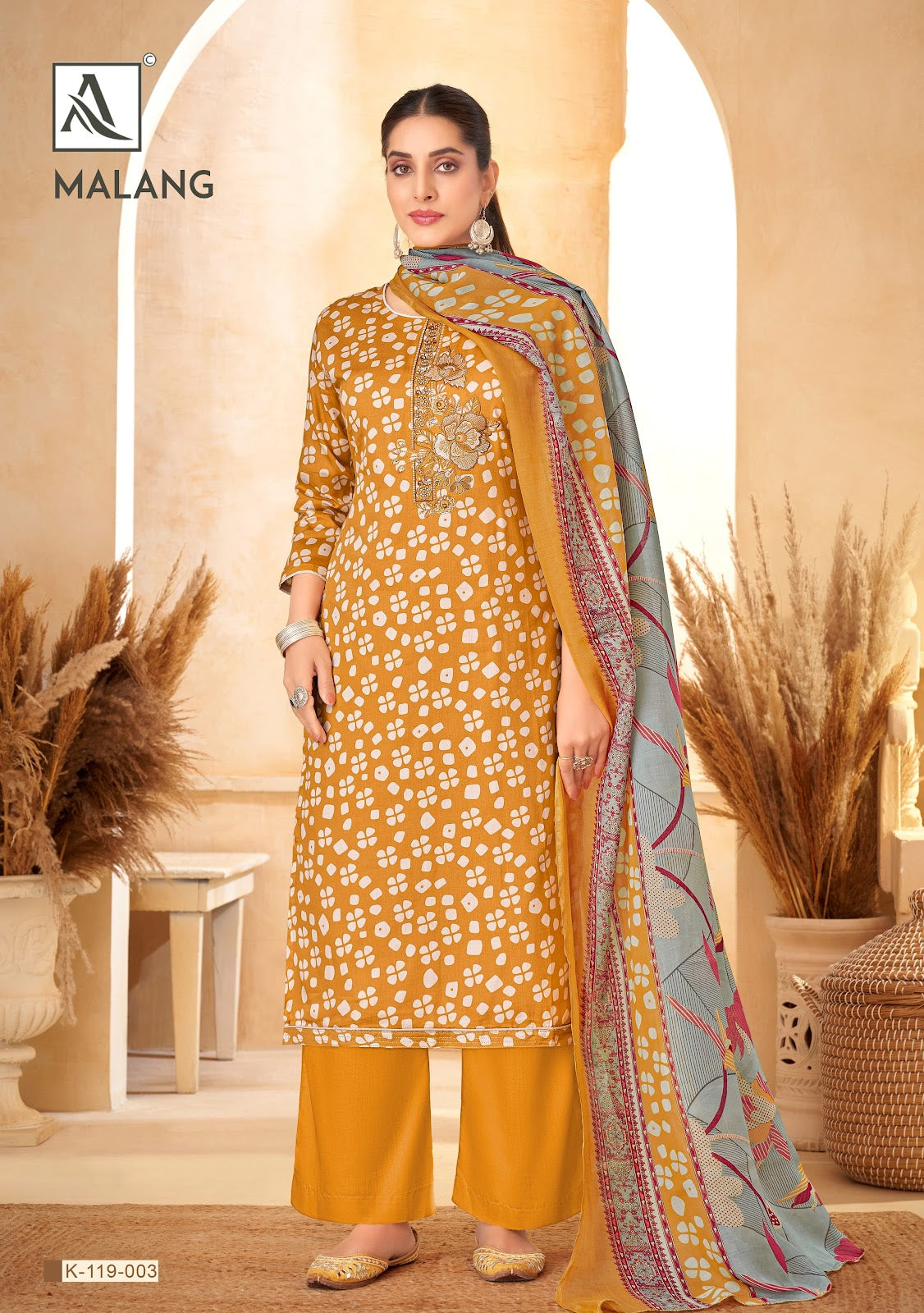 Malang Alok Zam Karachi Salwar Suits Wholesale Price