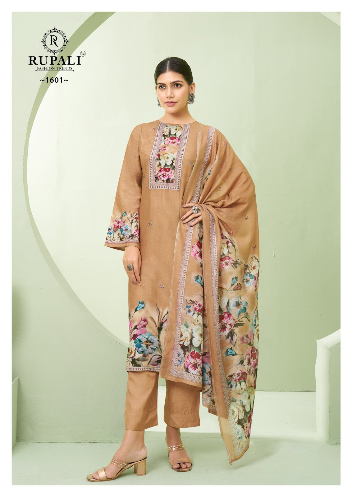 Malang Rupali Muslin Pant Style Suits Wholesaler India