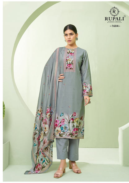 Malang Rupali Muslin Pant Style Suits Wholesaler India