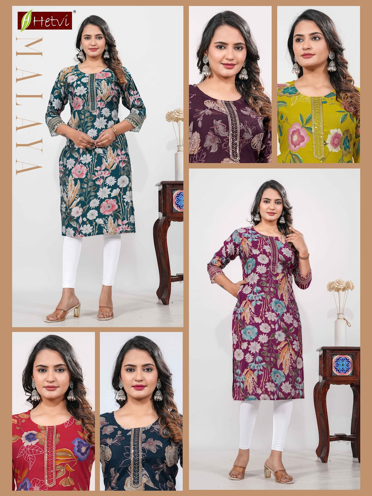 Malaya Hetvi Vertican Kurti With Pocket Manufacturer