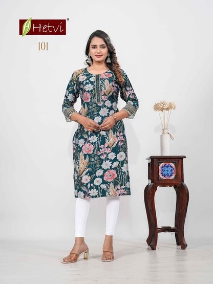Malaya Hetvi Vertican Kurti With Pocket Manufacturer