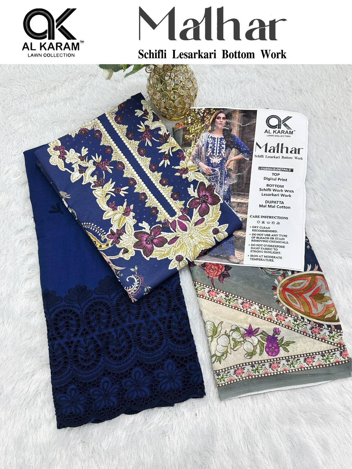 Malhar Al Karam Cotton Karachi Salwar Suits Exporter