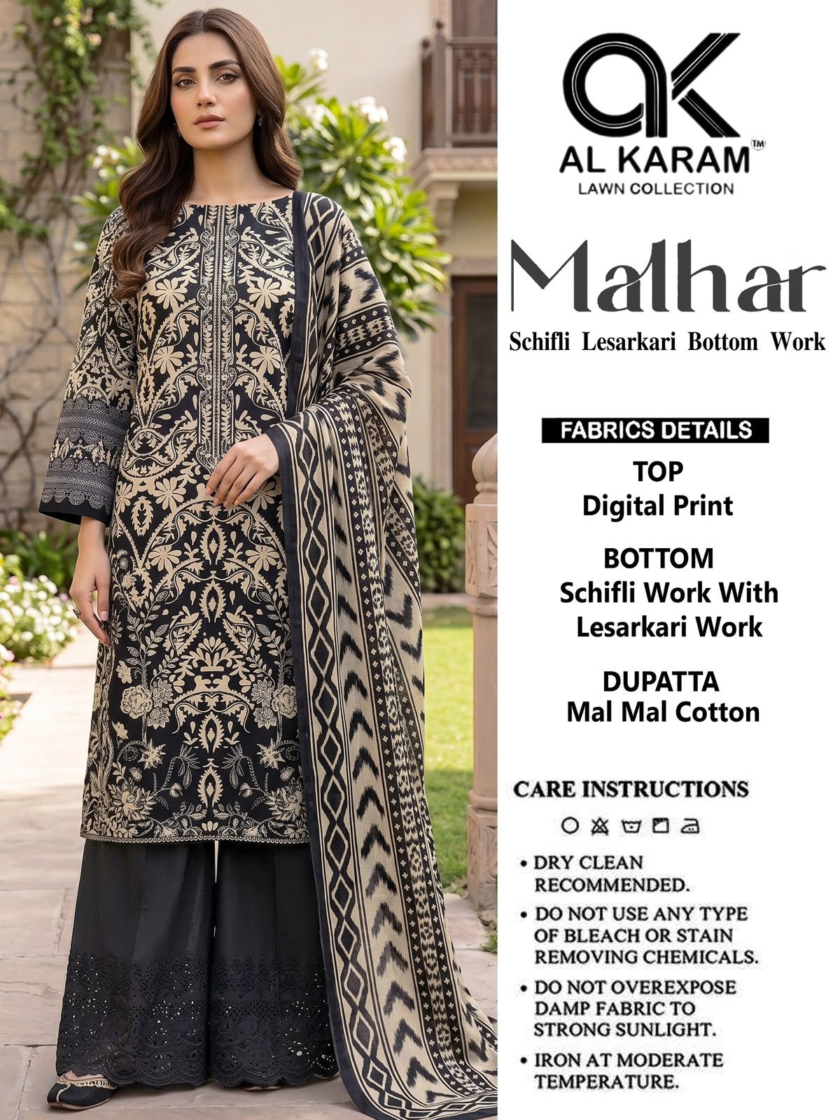 Malhar Al Karam Cotton Karachi Salwar Suits Exporter