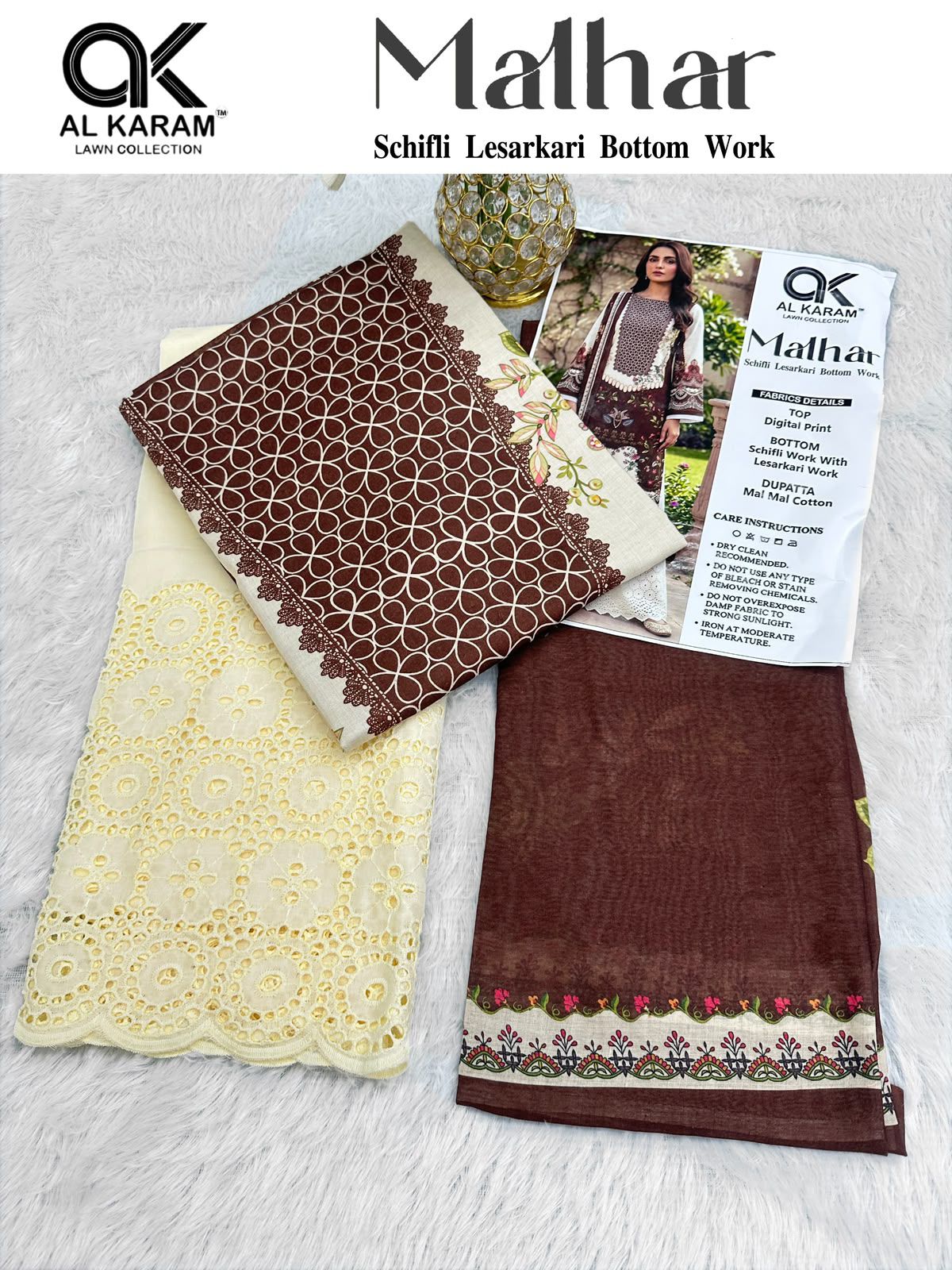Malhar Al Karam Cotton Karachi Salwar Suits Exporter