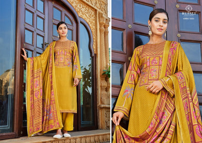 Malhar Rupali Jaam Satin Pant Style Suits Wholesaler