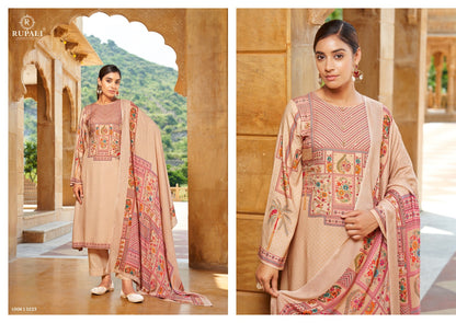 Malhar Rupali Jaam Satin Pant Style Suits Wholesaler