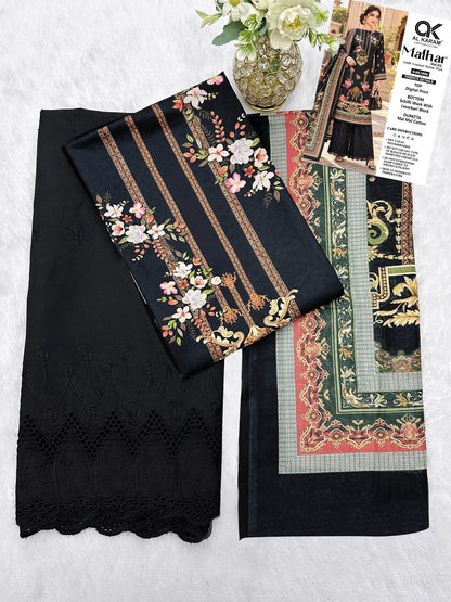 Malhar Vol 2 Al Karam Cotton Karachi Salwar Suits Wholesaler
