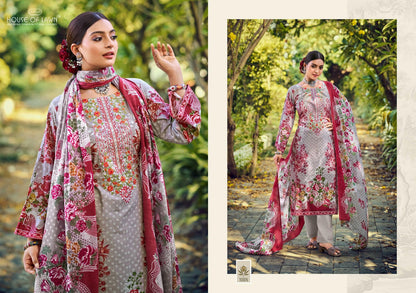 Malhar Vol 2 House Of Lawn Cotton Karachi Salwar Suits Supplier