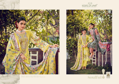 Malhar Vol 2 House Of Lawn Cotton Karachi Salwar Suits Supplier