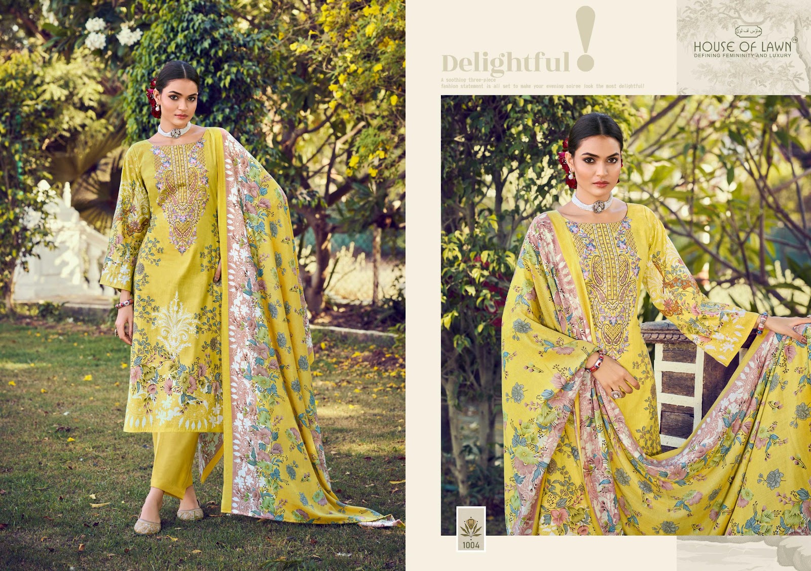 Malhar Vol 2 House Of Lawn Cotton Karachi Salwar Suits Supplier