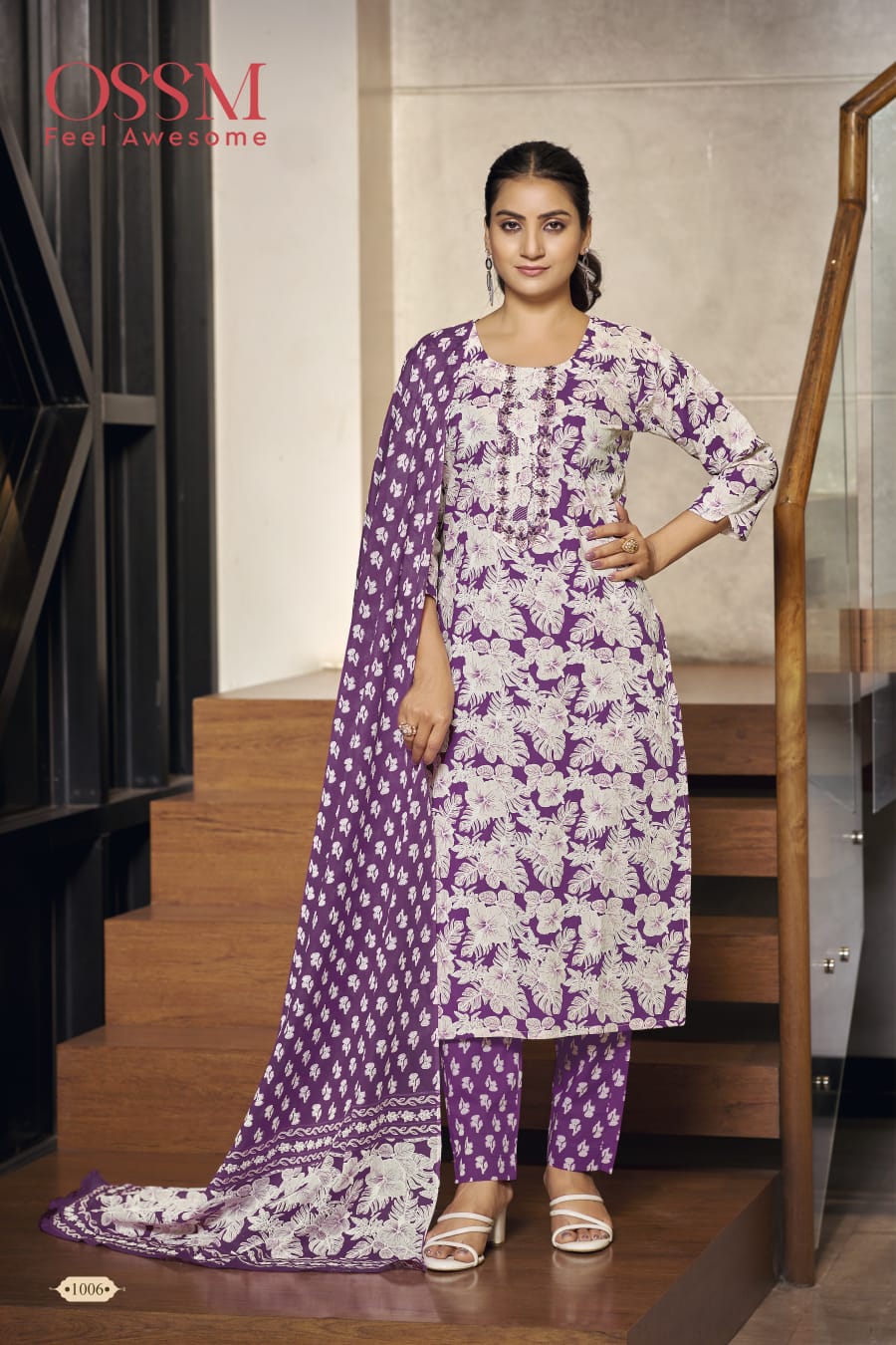 Malhar Vol 4 Ossm Cotton Readymade Suits Exporter Gujarat