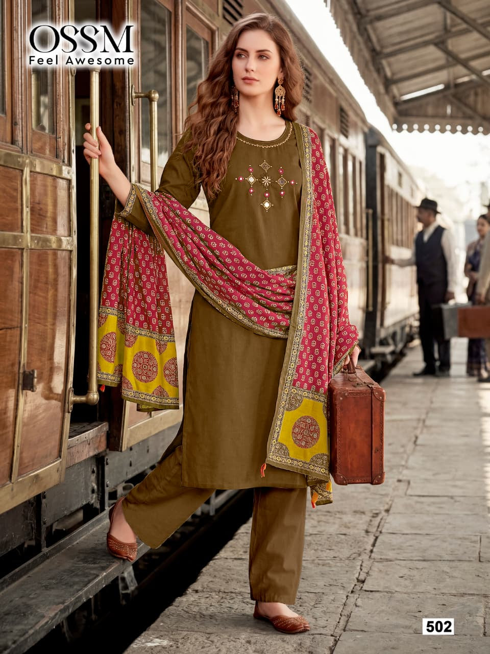 Malhar Vol 5 Ossm Cotton Readymade Pant Style Suits Wholesale Price