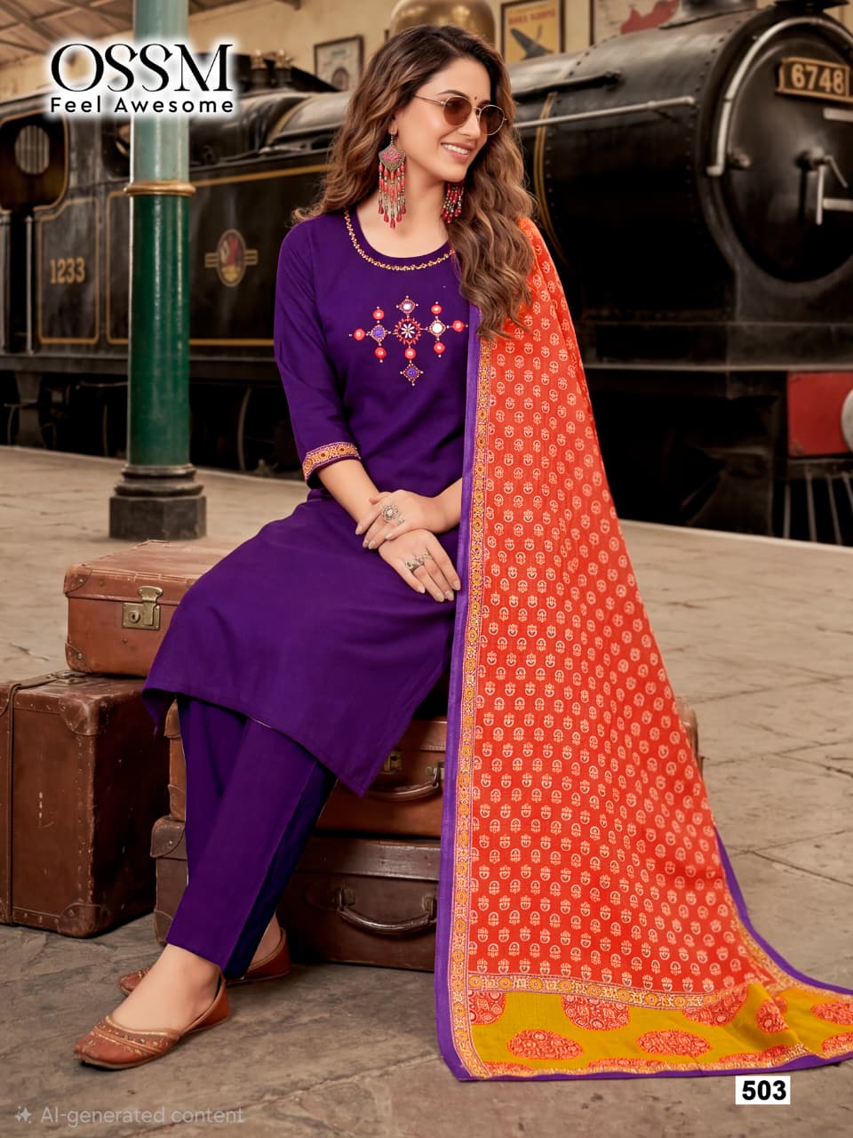 Malhar Vol 5 Ossm Cotton Readymade Pant Style Suits Wholesale Price