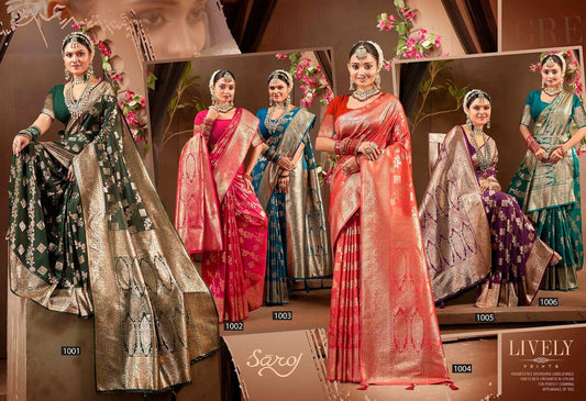 Malhari Silk Vol 2 Saroj Sarees Manufacturer Ahmedabad