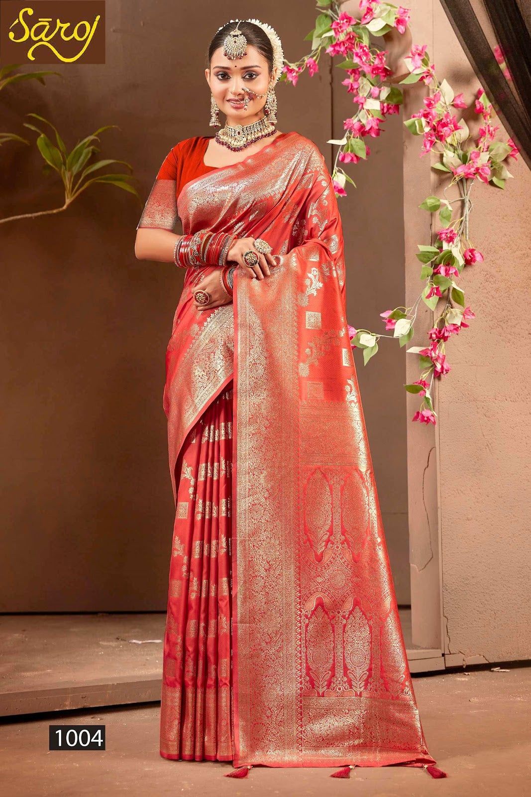 Malhari Silk Vol 2 Saroj Sarees Manufacturer Ahmedabad