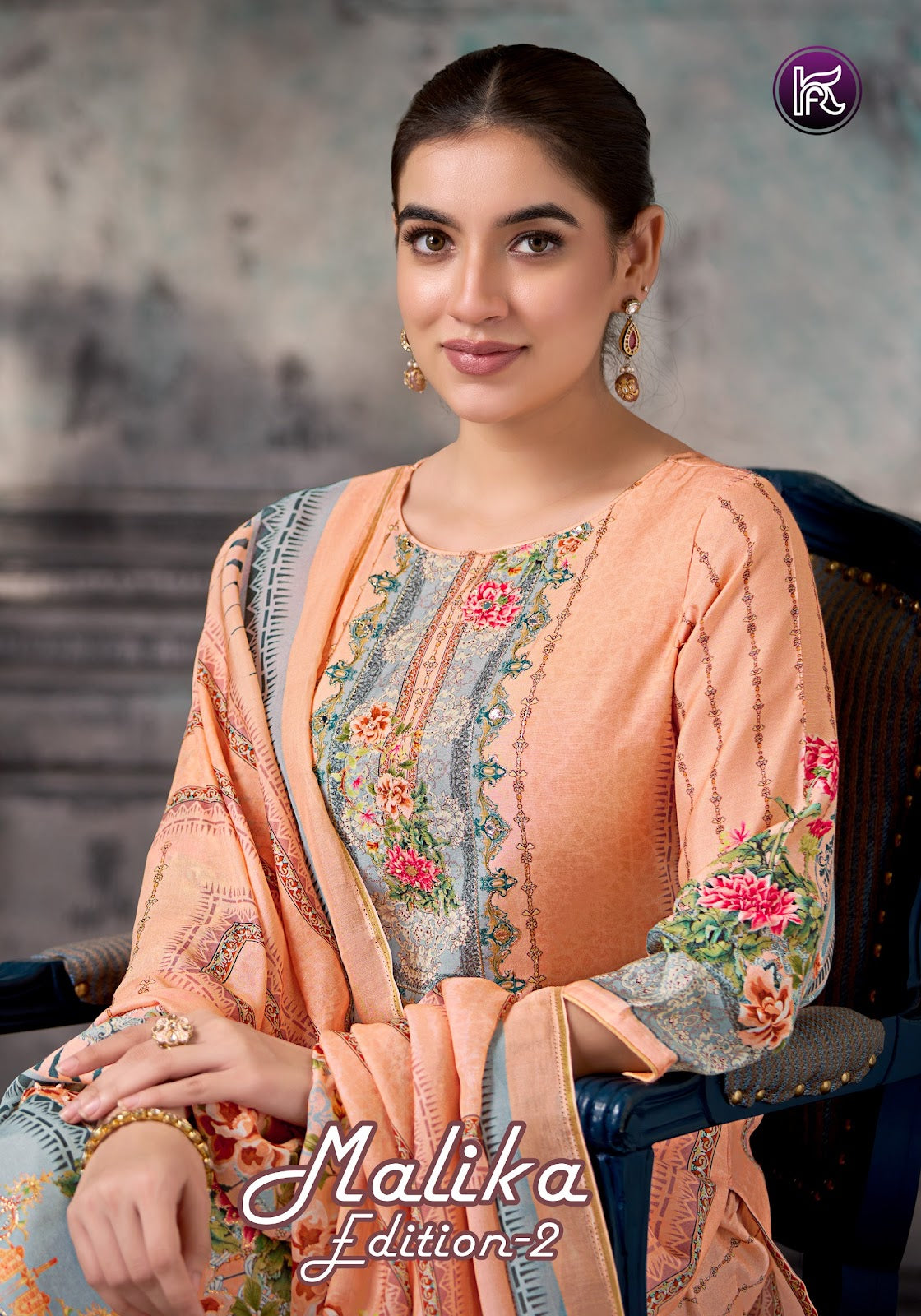 Malika Edition 2 Kala Fashion Pure Muslin Plazzo Style Suits Manufacturer