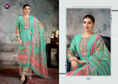 Malika Edition 2 Kala Fashion Pure Muslin Plazzo Style Suits Manufacturer