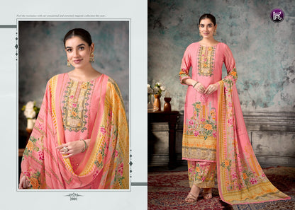 Malika Edition 2 Kala Fashion Pure Muslin Plazzo Style Suits Manufacturer