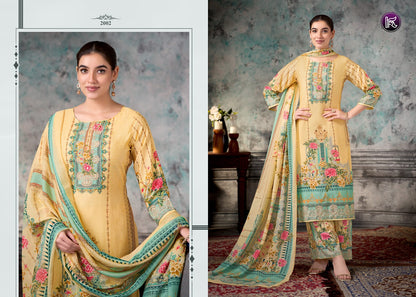 Malika Edition 2 Kala Fashion Pure Muslin Plazzo Style Suits Manufacturer