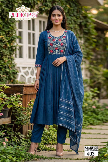 Malikaa Vol 4 Princess Creation Roman Feeding Readymade Suit Wholesaler