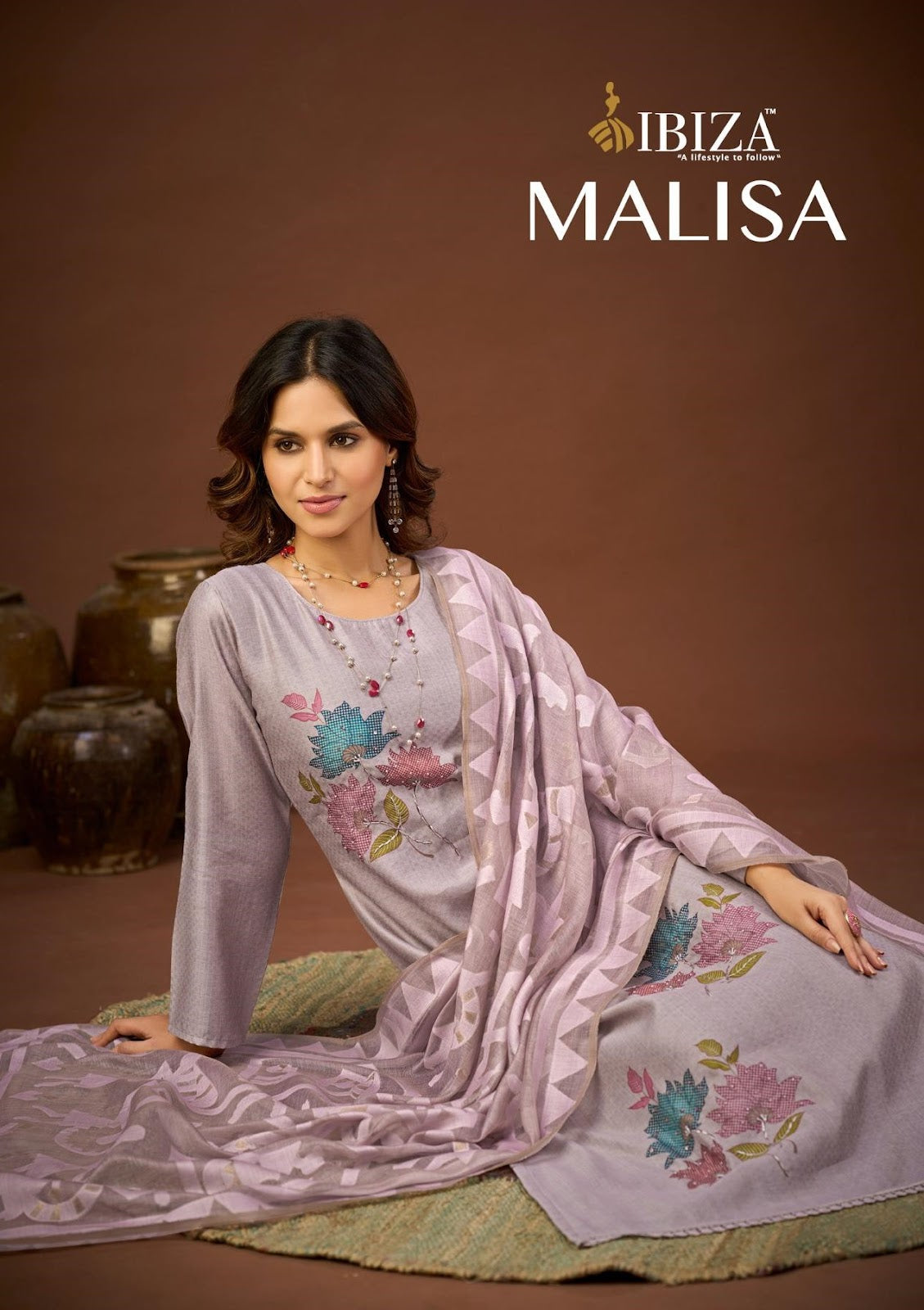 Malisa Ibiza Organic Cotton Pant Style Suits Exporter Ahmedabad