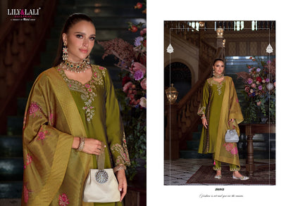 Malkana Lily Lali Viscose Silk Readymade Pant Style Suits Exporter