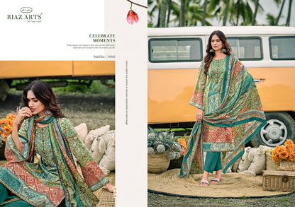 Mallika Riaz Art Lawn Karachi Salwar Suits Manufacturer Gujarat