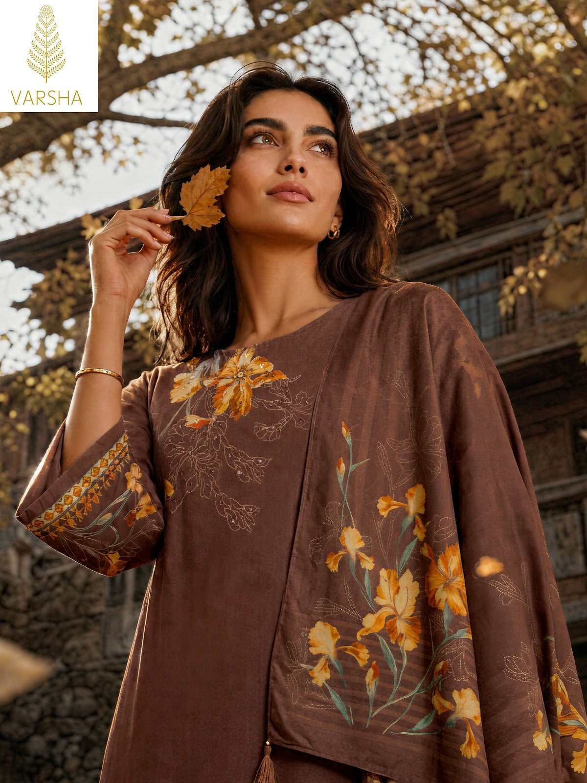 Malta Varshaa Viscose Muslin Pant Style Suits Exporter Ahmedabad