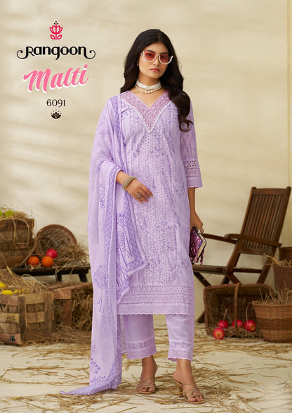 मालती रंगून रेडीमेड कॉटन पैंट सूट निर्यातक भारत