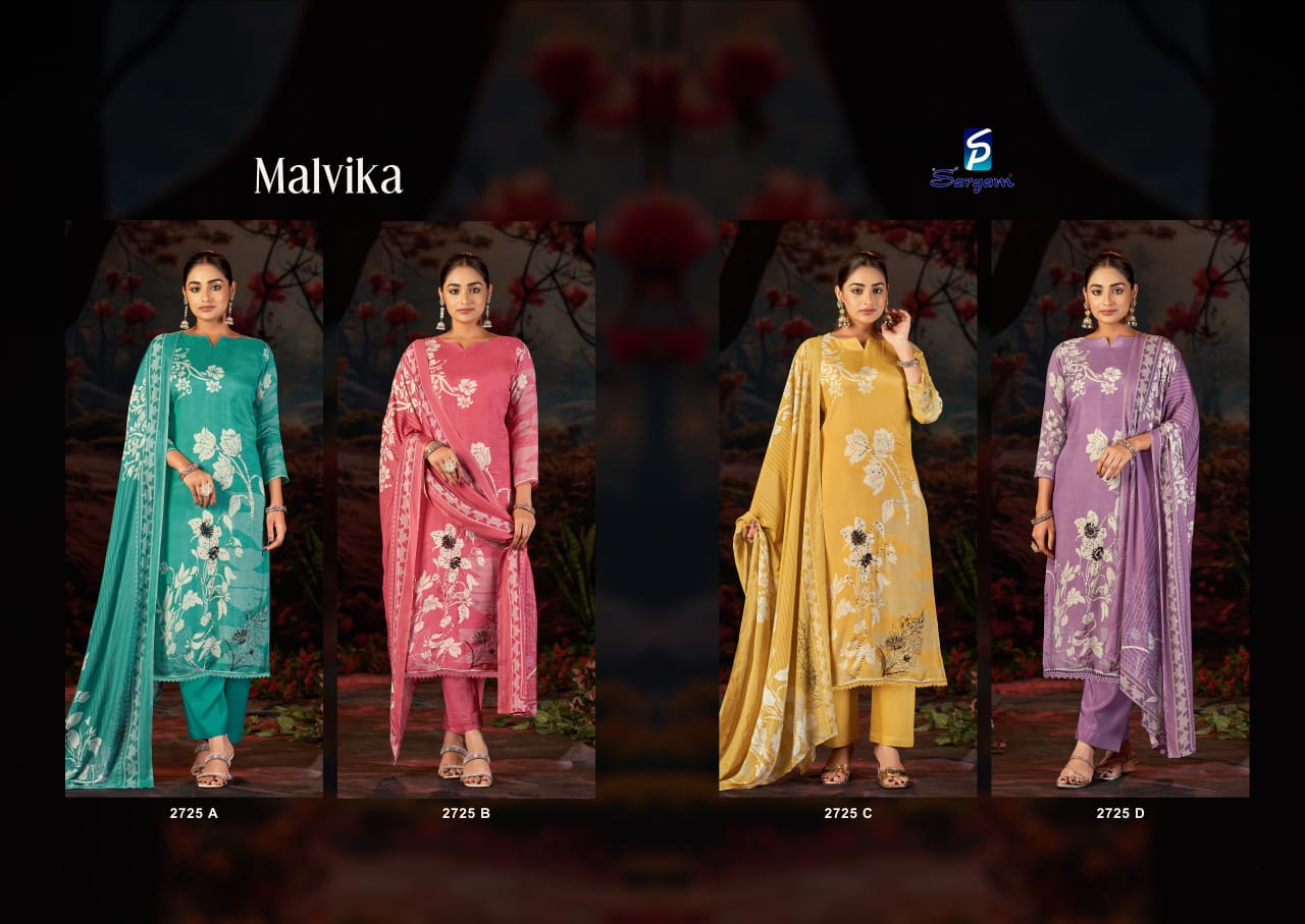 Malvika Sargam Prints Muslin Pant Style Suits Manufacturer Gujarat