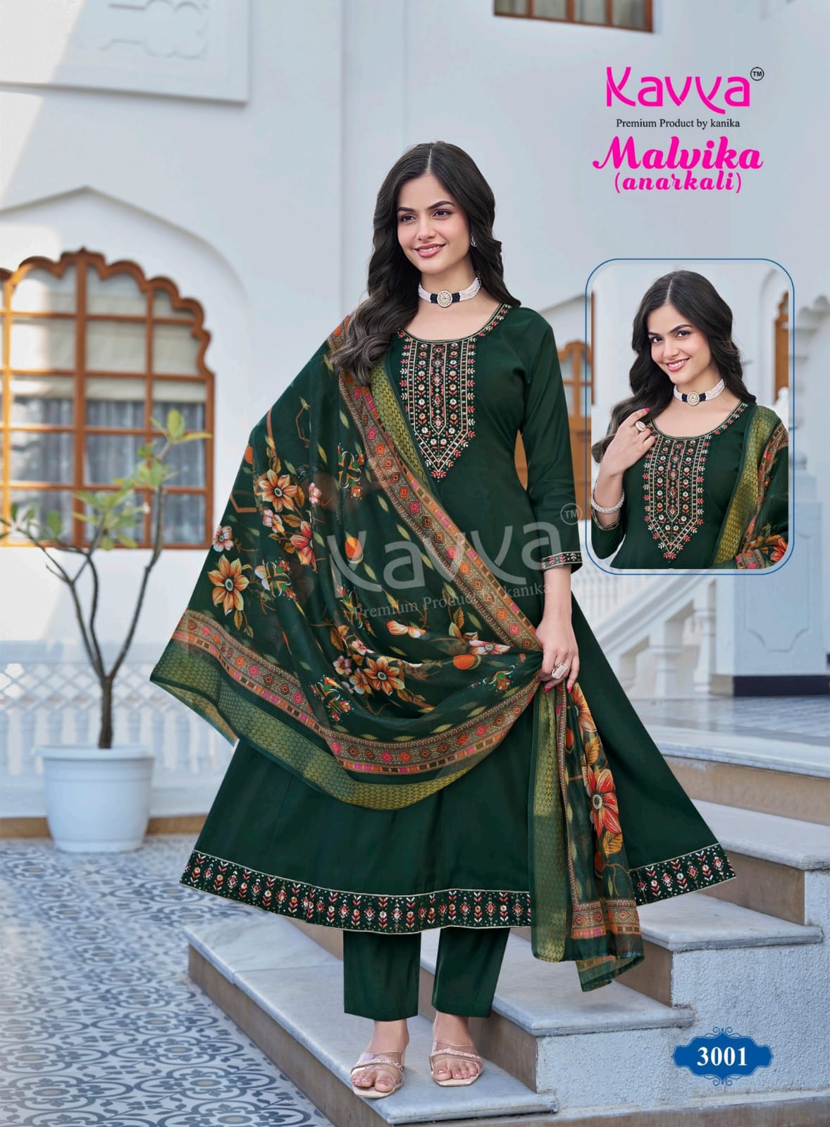 Malvika Vol 3 Kavya Roman Silk Readymade Anarkali Suits Supplier India