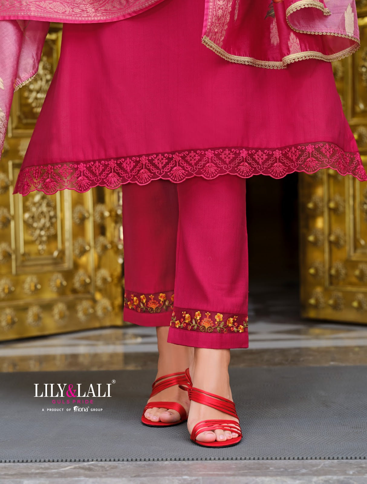 Malvika Vol 3 Lily Lali Viscose Readymade Pant Style Suits Manufacturer Gujarat