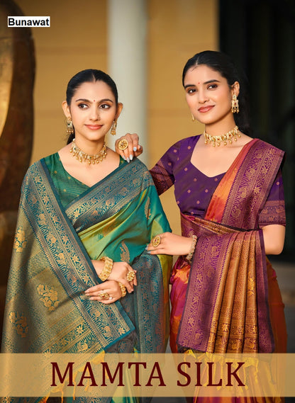 Mamta Silk Bunawat Sarees Supplier Ahmedabad