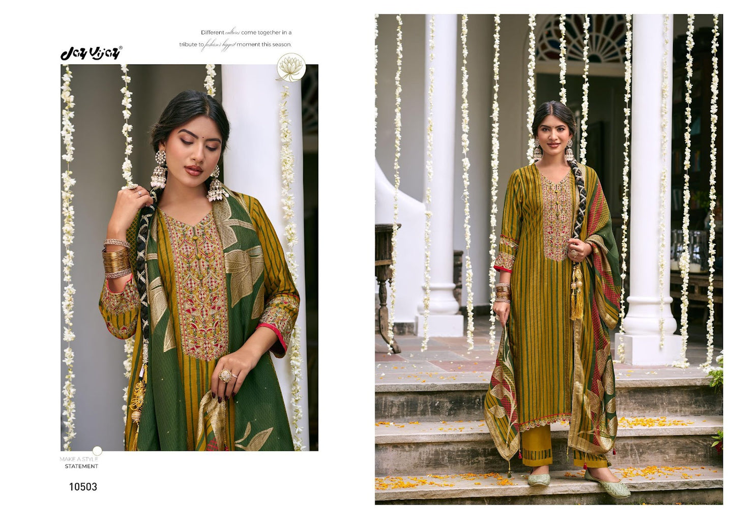Man Manzil Jay Vijay Pant Style Suits Exporter India