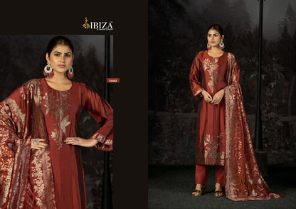 Manali Ibiza Banglori Silk Pant Style Suits Manufacturer India