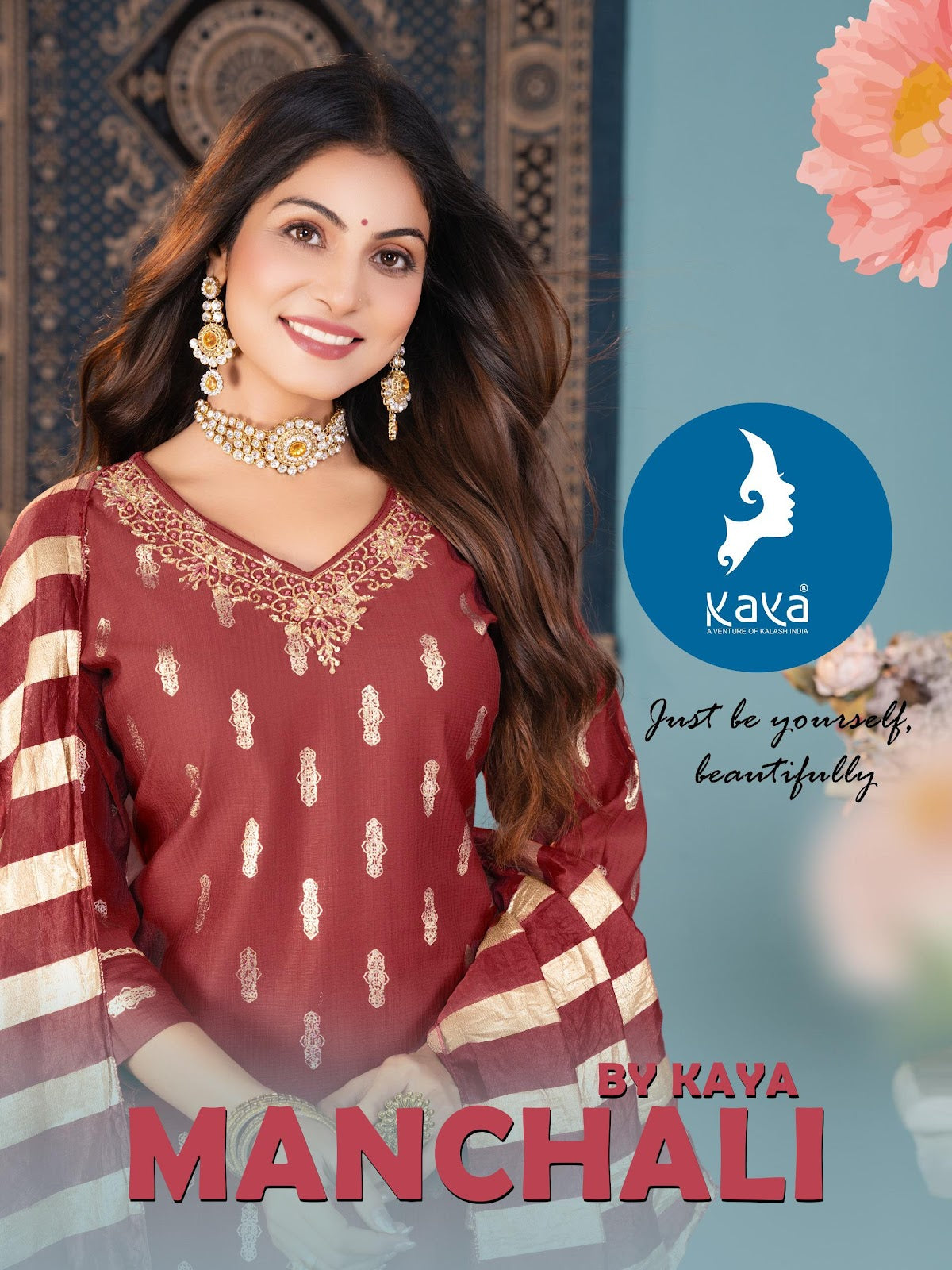 Manchali Kaya Readymade Pant Style Suits Exporter India