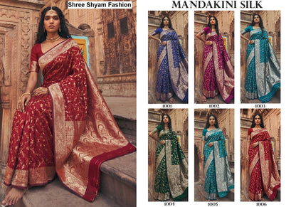 Mandakini Shree Shyam Fashion Art Silk Sarees Exporter