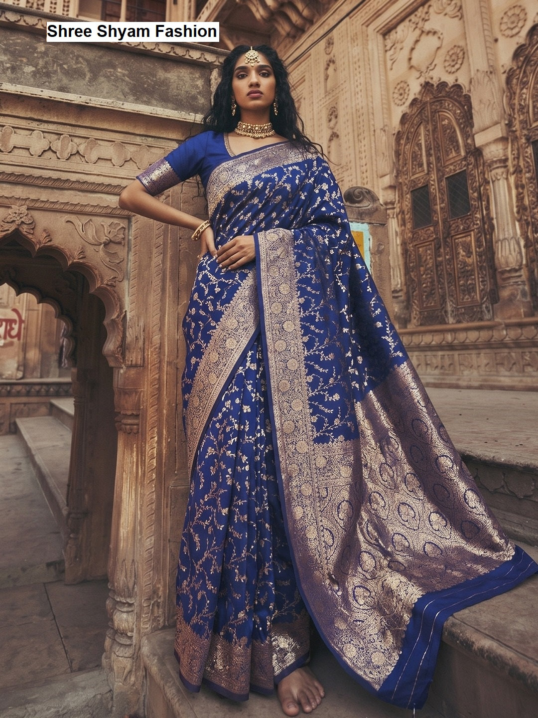 Mandakini Shree Shyam Fashion Art Silk Sarees Exporter