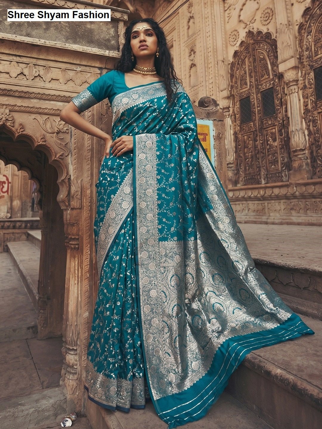 Mandakini Shree Shyam Fashion Art Silk Sarees Exporter