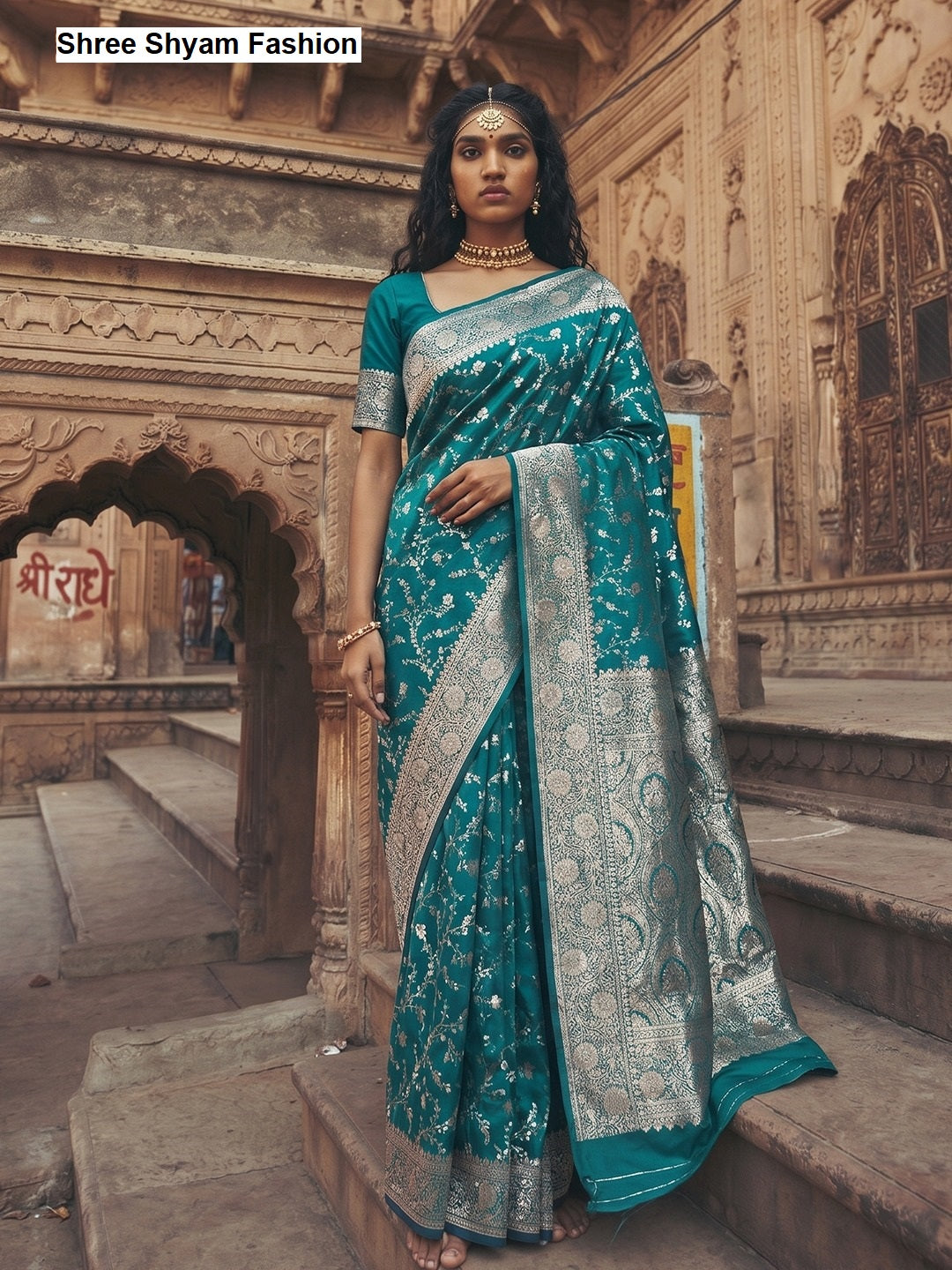 Mandakini Shree Shyam Fashion Art Silk Sarees Exporter