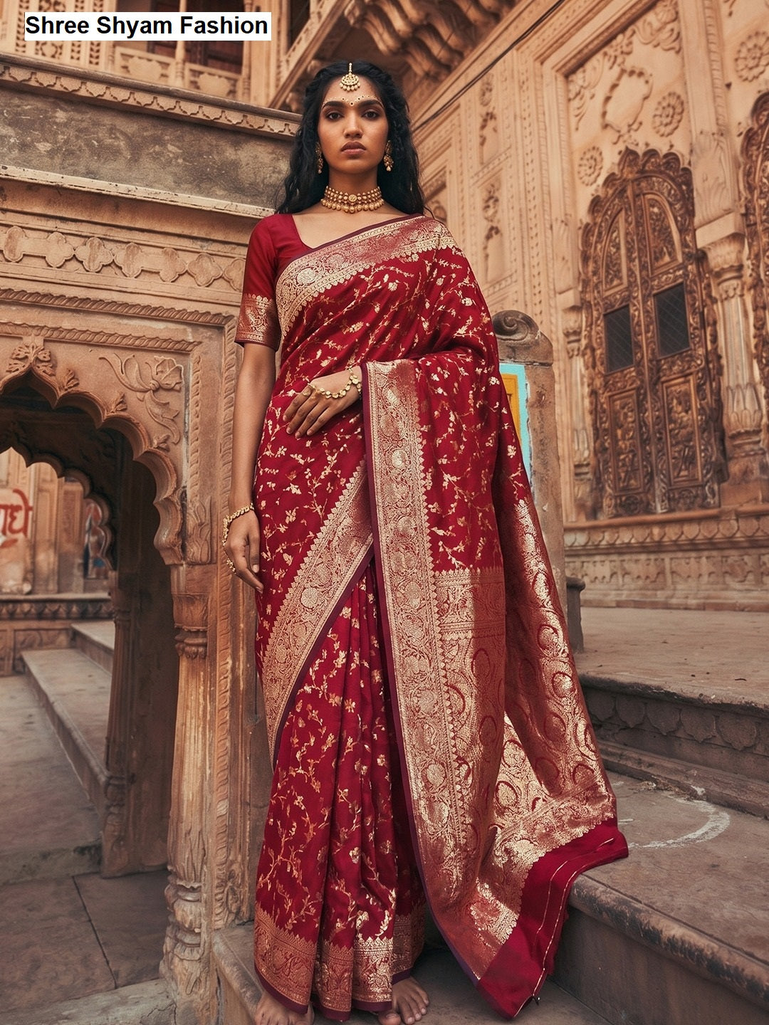 Mandakini Shree Shyam Fashion Art Silk Sarees Exporter