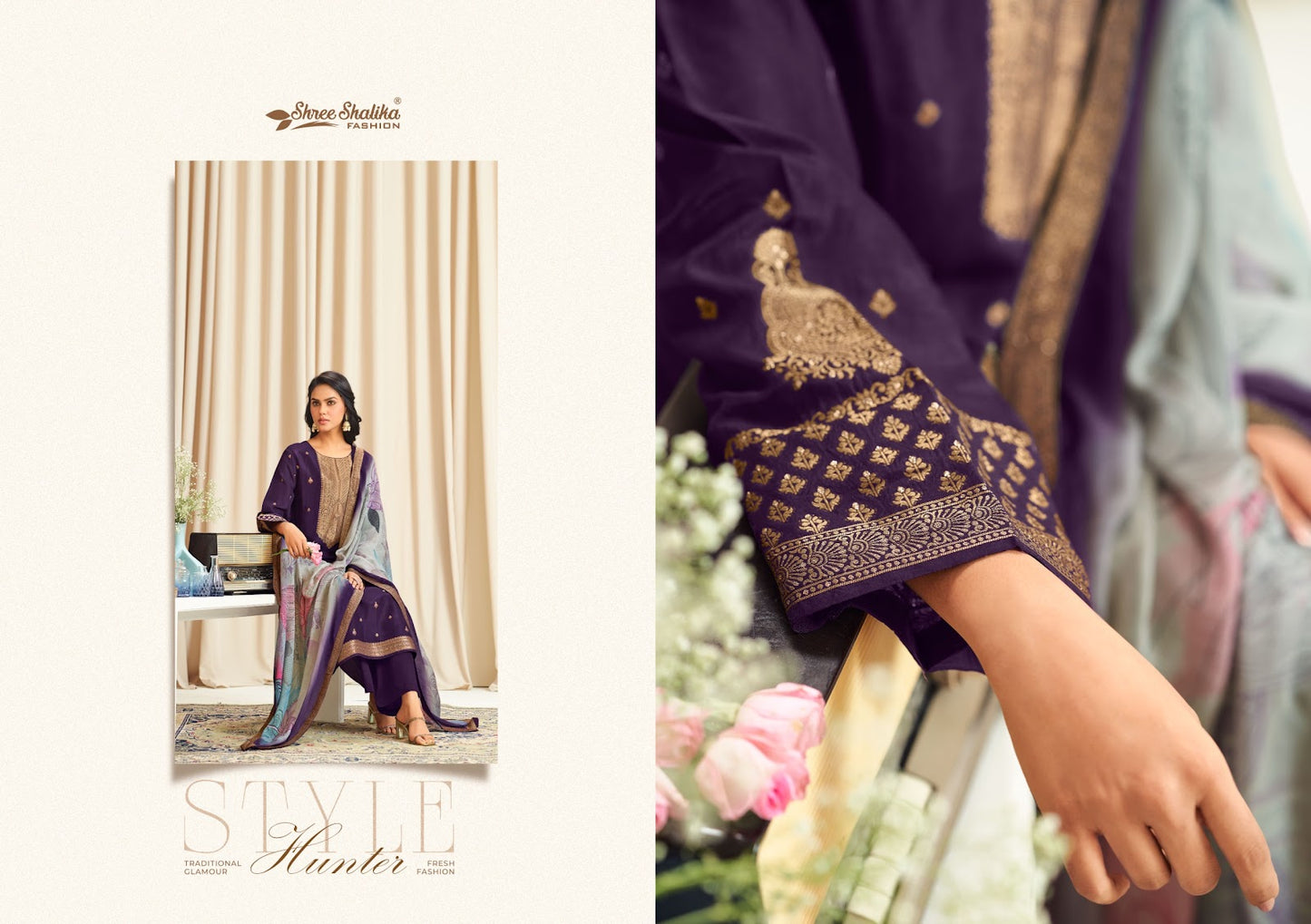 Mandakini Vol 16 Shree Shalika Fashion Pure Viscose Pant Style Suits Supplier Gujarat