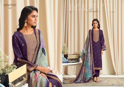 Mandakini Vol 16 Shree Shalika Fashion Pure Viscose Pant Style Suits Supplier Gujarat