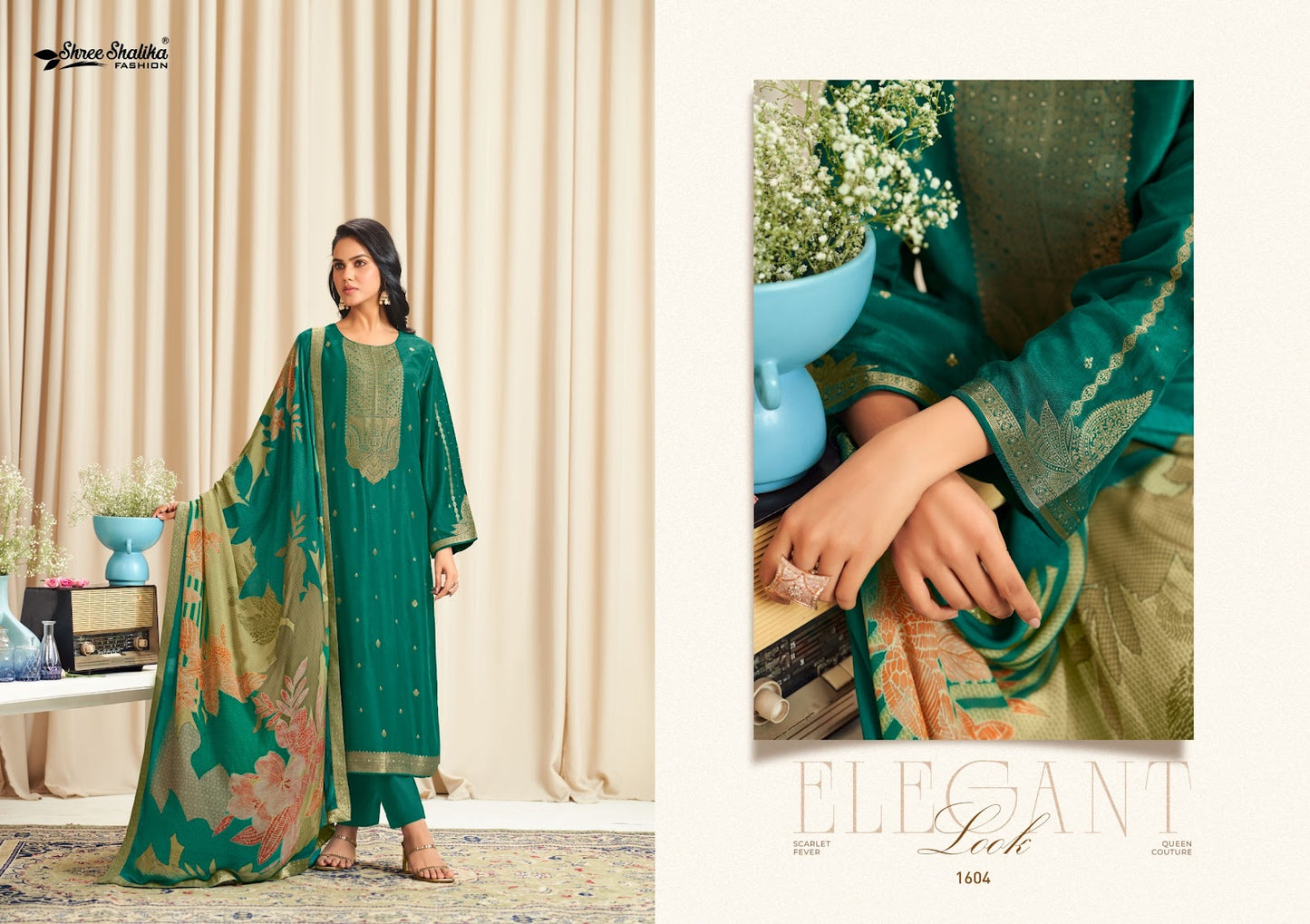 Mandakini Vol 16 Shree Shalika Fashion Pure Viscose Pant Style Suits Supplier Gujarat