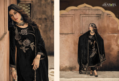 Mandala Harra Pure Viscose Velvet Suits Wholesale Price