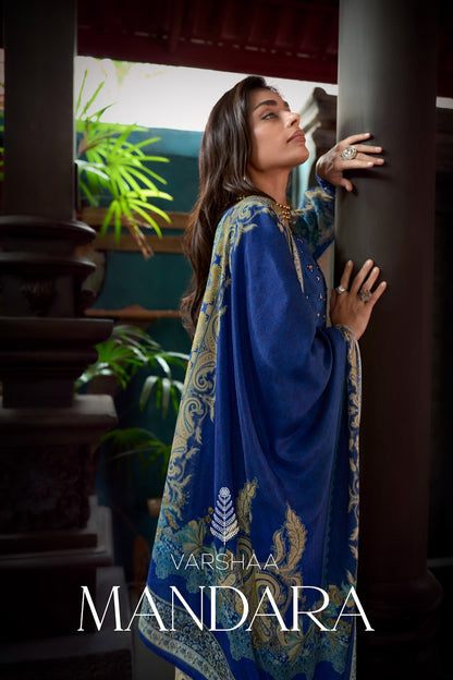 Mandara Varshaa Viscose Muslin Pant Style Suits Wholesale