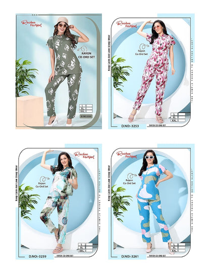 Mandarin Collar 020625 Ruchee Fashion Co Ord Set Supplier