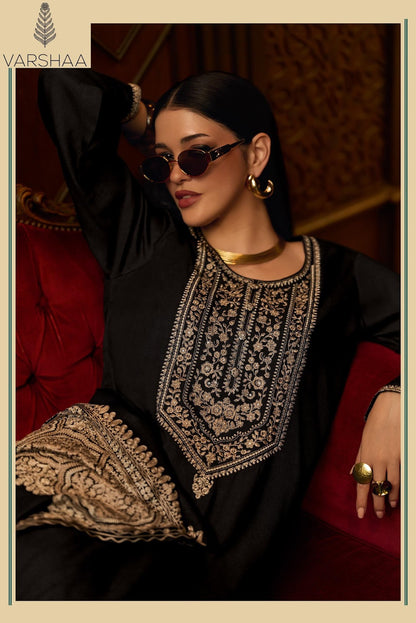 Mandarin Varshaa Pashmina Suits Manufacturer Gujarat